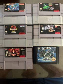 SNES Nintendo Sega genesis games