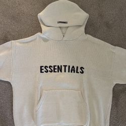 Essentials Knit Hoodie Size Large 