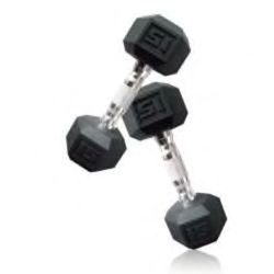 New 15 lb Rubber Hex Dumbbell $1 a pound comes individually one sold at posting price can be paired DB’s Available In 10, 20, 25, 30, 35, 40 lbs 