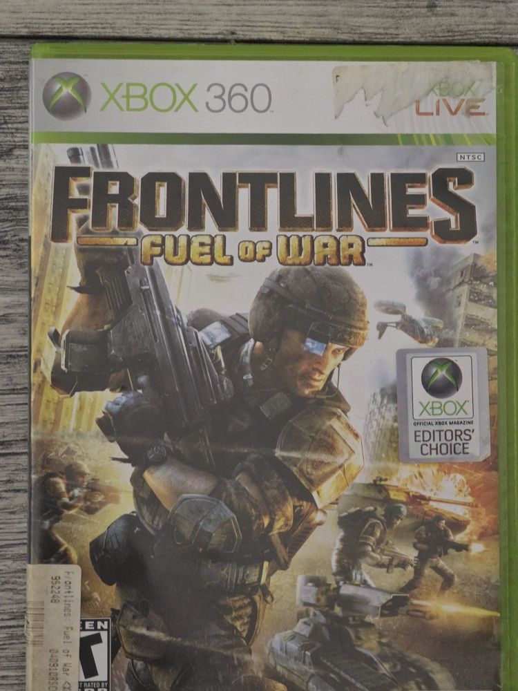 FRONTLINES FUEL OF WAR FOR XBOX 360
