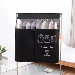Hanging Clothes Rack Dust Cover Household Dust-blocking  Garment Protector