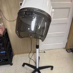 Professional Hairdryer Height Adjustable Hooded Stand Up Bonnet Hair Dryer