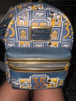 Lounge fly Disneyland anniversary backpack