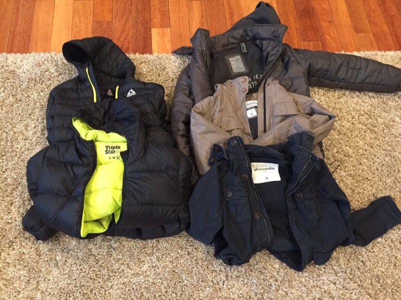 Age 10-12 kids jackets 10$ each