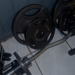Weight Set 100lbs Plus Bar!