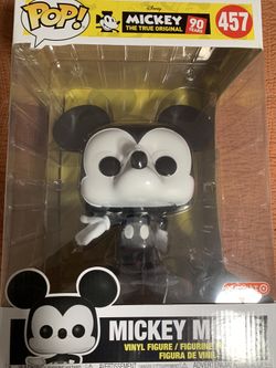 Mickey Mouse 10” pop figure 457 Target exculsive box Funko Pop