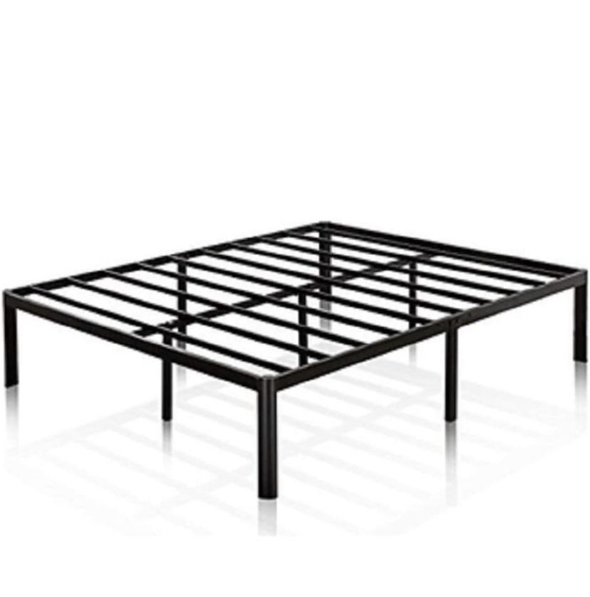 Bed Frame Queen 14 Inch Metal Platform 