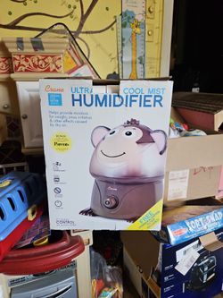 Crane Ultrasonic Cool Mist Humidifier Monkey