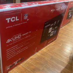 65 Inch TCL 4k Smart Tv 