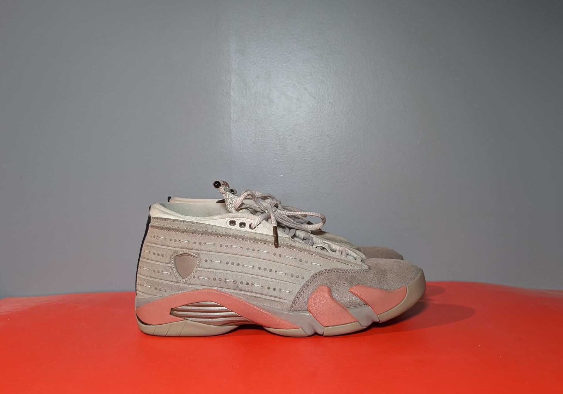 Size 8 - Jordan 14 Retro Low x Clot Sepia Stone