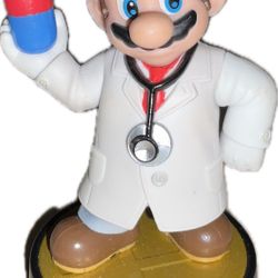 Nintendo Dr Mario Amiibo Wii U Figure New Without Box