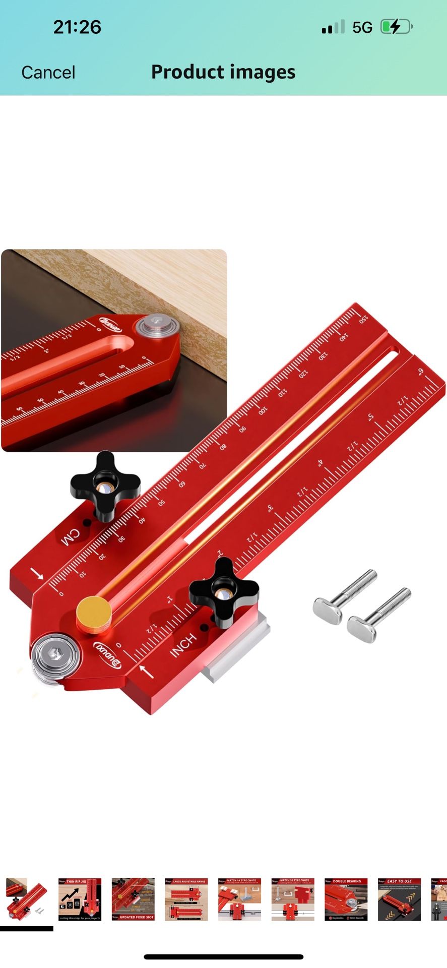 Thin Rip Jig Table Saw Jig Guide, Making Repetitive Narrow Strip Cuts