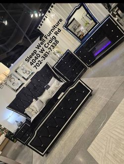 ✨️4pc Queen, King Bedrooms ✨️ Furniture Sectionals, Dining Avail
