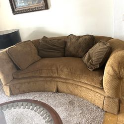 FREE- Taylor King Crescent Sofa 