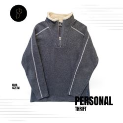 Kuhl Men’s Shirt Size Medium Gray Thermal Sweater