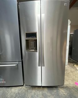 Stainless Steel Side by Side Refrigerator