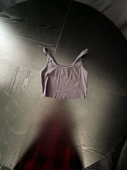 Ribbed Crop Tank Top