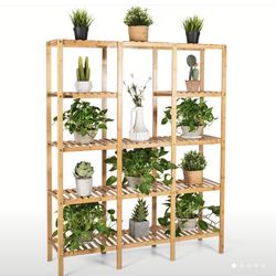 Brand new  BAMBOO PLANT STAND (BNIB)