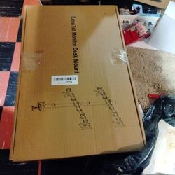 Extra Tall Monitor Desk Mount 