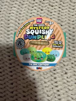 Mystery Squishy Dumpling Tie Dye Edition