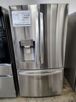 LG Thin Q French door refrigerator stainless steel 28cu