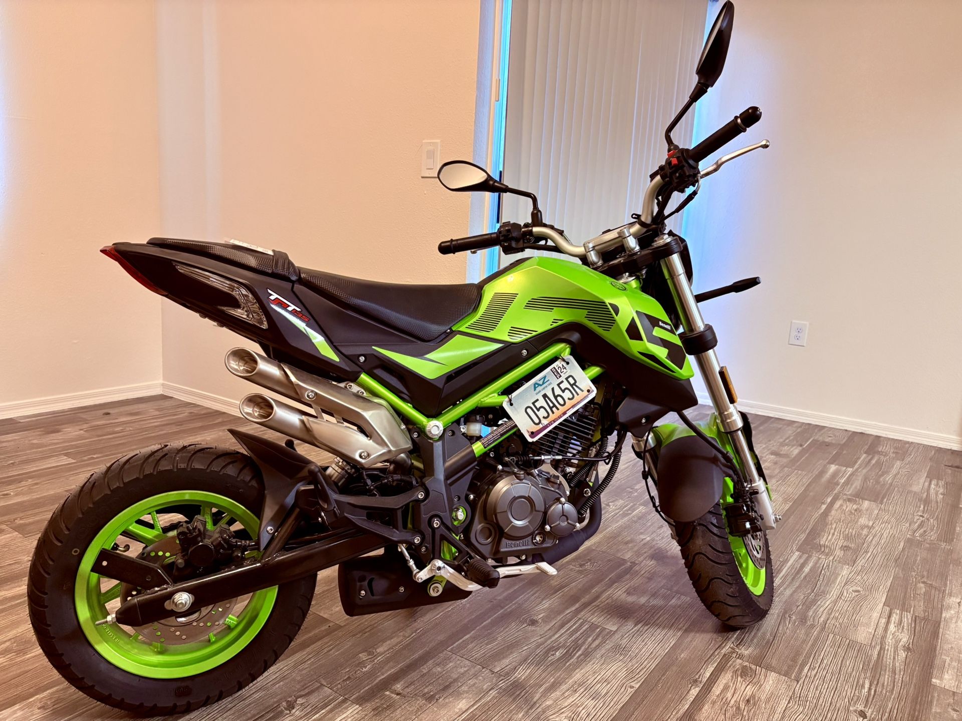 Benelli TNT 135 - 19 Miles