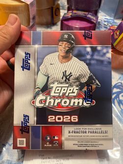 2026 Topps Chrome Baseball Mega Box