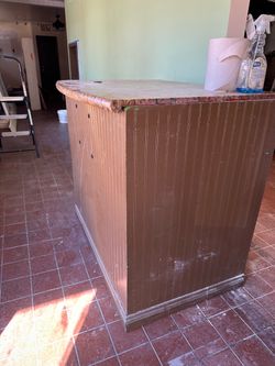Homemade Host Stand/pos Cabinet