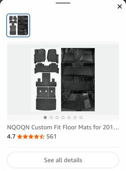 Floor Mats Ford Epedition 2018-2024 New