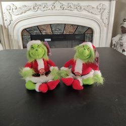 Stuffed Grinch Decor