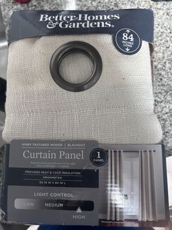 Better Homes & Gardens Blackout Curtain Panel