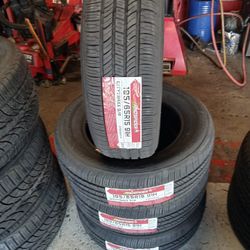 New Tires Set 215 55 16