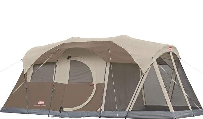 coleman weathermaster 6 person tent with screen room