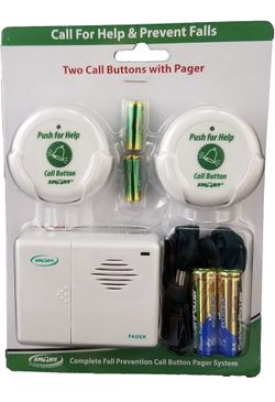 Smart Two Call Buttons & Wireless Pager