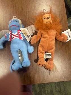 Wizard of Oz Warner Bros Studio Store Bean Bag Plush Set