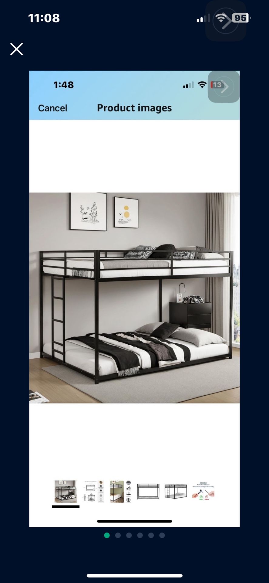 Full Over Full Bunk Beds