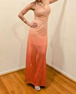 Orange Ombré Gown