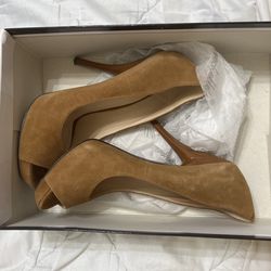 Nine West Nude Heels 