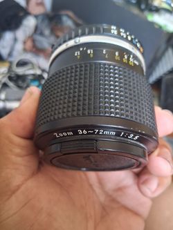 Nikon series E  36-70mm 1:3.5 lens