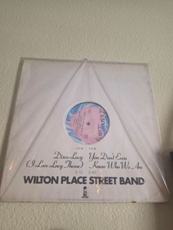 Wilton Place Street Band Disco Lucy Vinyl Single