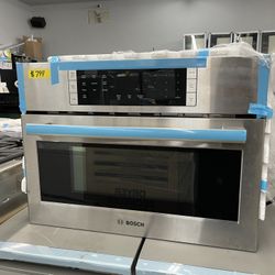 Bosch 27” Built In Microwave In Stainless Steel New Open Box 