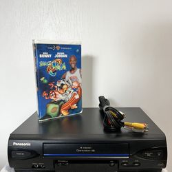 Panasonic 4 Head Omnivision Blue VHS Player 