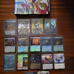 MAGIC THE GATHERING  FINAL FANTASY COLLECTOR BOOSTER 