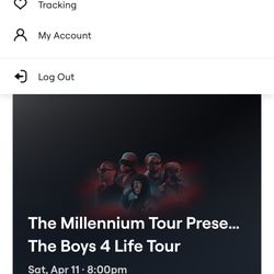 The Millennium Tour Presents ... (The Boys 4 Life Tour)
