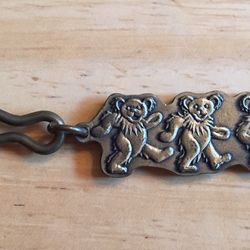 Grateful Dead vintage keychain 1987 GDM Albert Elovitz jerry bears 