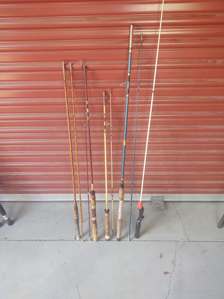 Old School Fishing Rods
