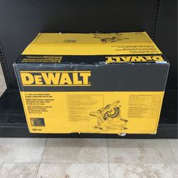 DeWalt DWS780 12” Double Bevel Sliding Compound Miter Saw
