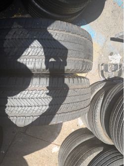 (2) 275/50R24 LT PAIR OF SEMI NEW TIRES MICHELIN 85% LIFE !!