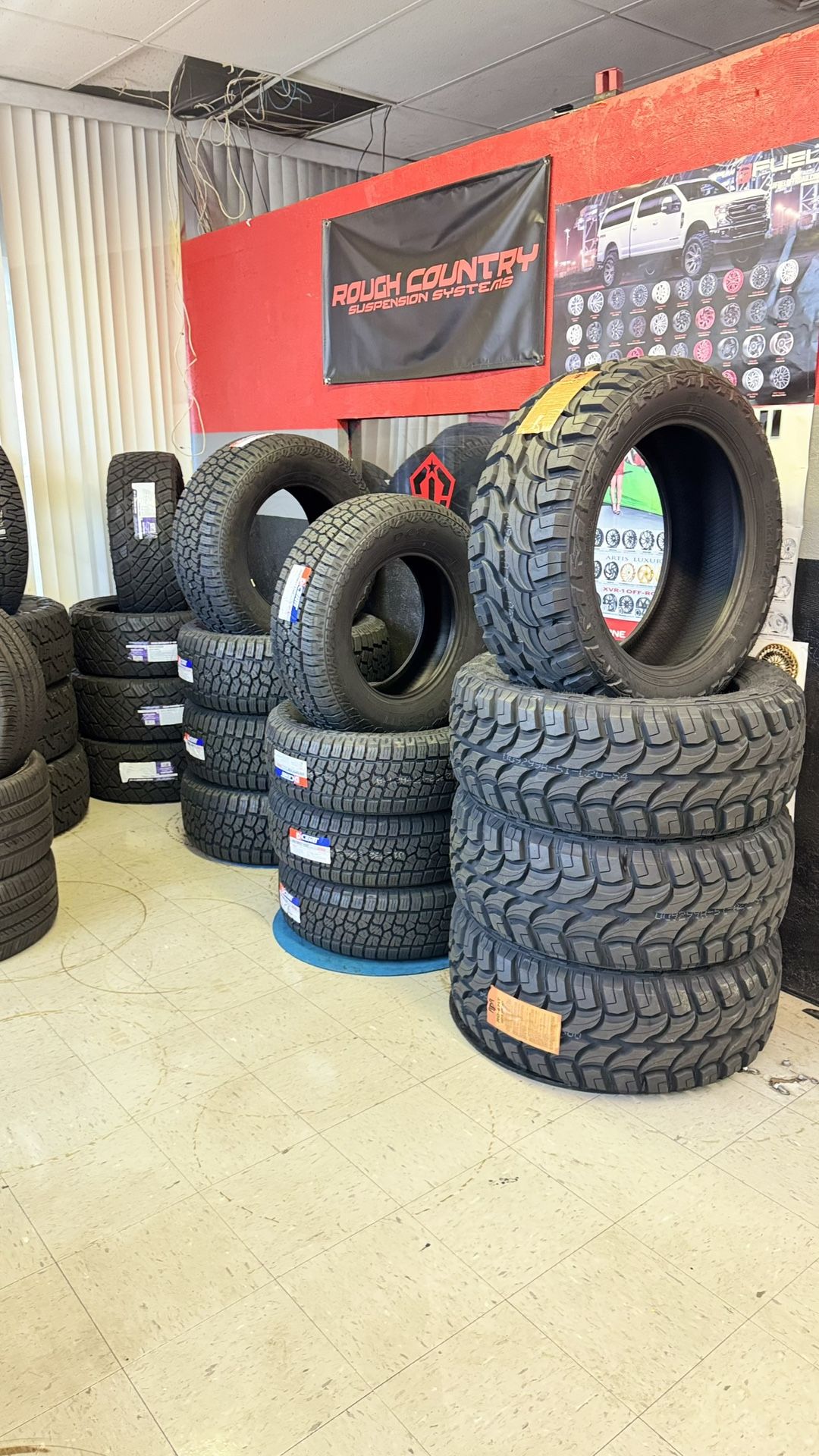 33x12.50R20 MT Tires $749 With Installation