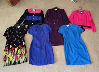 Size 4 Petite Dresses, Skirt Suit & Pants Suits